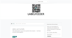Desktop Screenshot of label-feeder.com
