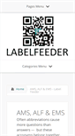 Mobile Screenshot of label-feeder.com